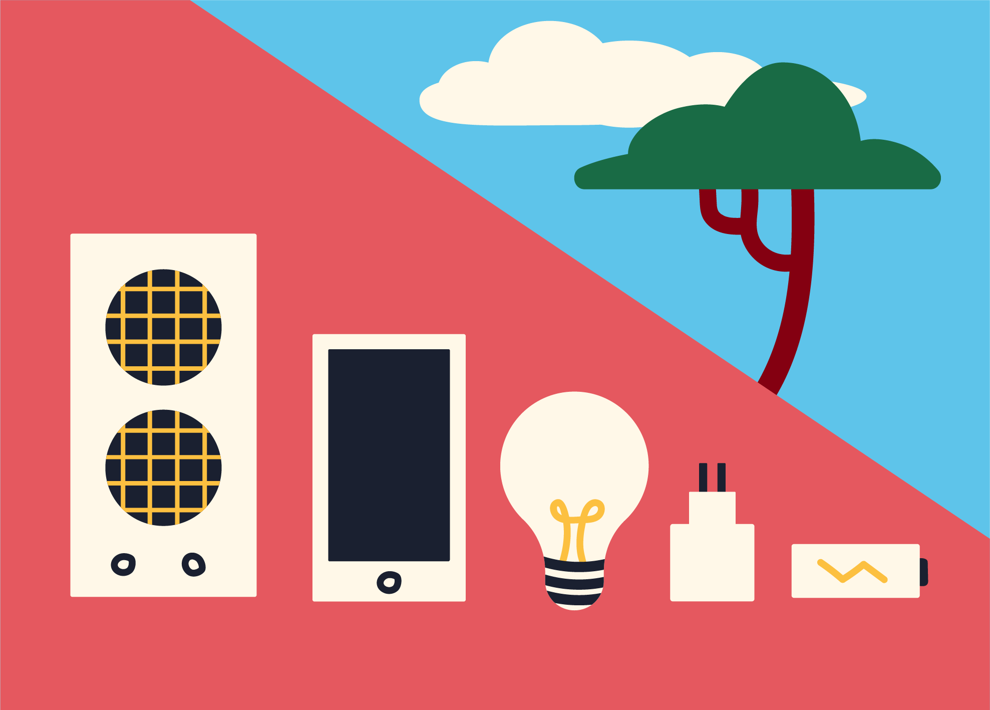 E-waste illustration